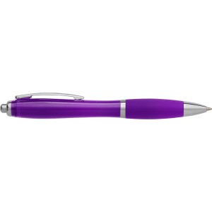 ABS ballpen Newport, purple (Plastic pen)
