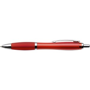 ABS ballpen Newport, red (Plastic pen)