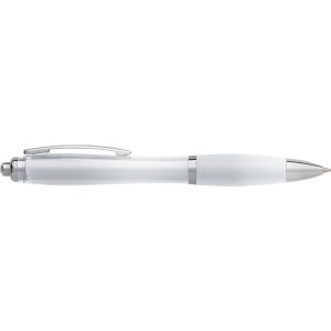 ABS ballpen Newport, white (Plastic pen)