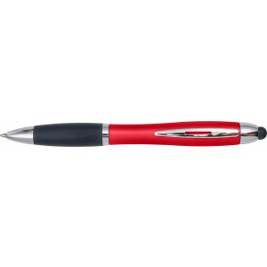 ABS ballpen, red (Plastic pen)