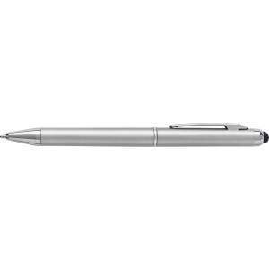 ABS ballpen Ross, silver (Plastic pen)