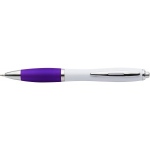 ABS ballpen Swansea, purple (Plastic pen)