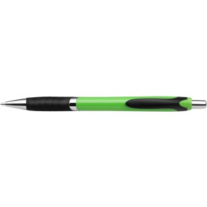 ABS ballpen Thiago, green (Plastic pen)