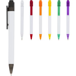 Calypso ballpoint pen, Yellow (Plastic pen)