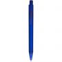 Calypso frosted ballpoint pen, frosted blue