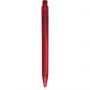Calypso frosted ballpoint pen, frosted red