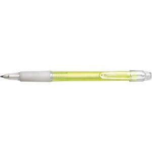 Carman ballpen, yellow (Plastic pen)