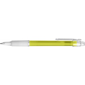 Carman ballpen, yellow (Plastic pen)