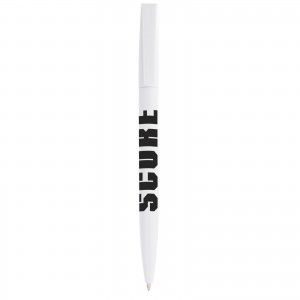 London ballpoint pen, White (Plastic pen)