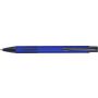 Metal, lacquered ballpoint pen, blue