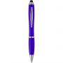 Nash coloured stylus ballpoint pen, Purple