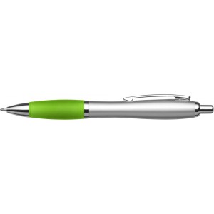 Recycled ABS ballpen Mariam, lime (Plastic pen)
