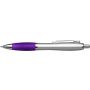 Recycled ABS ballpen Mariam, purple