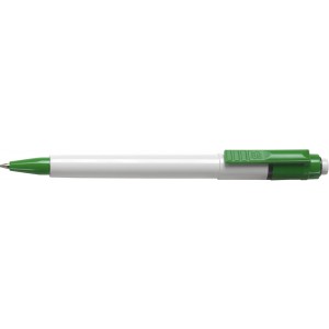 Stilolinea Baron ABS ballpen with jumbo refill, green (Plastic pen)