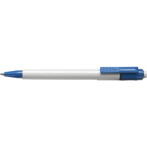 Stilolinea Baron ABS ballpen with jumbo refill, light blue (Plastic pen)