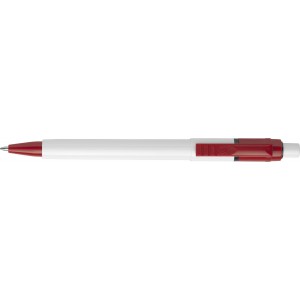 Stilolinea Baron ABS ballpoint pen, red (Plastic pen)