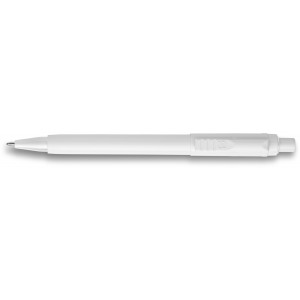 Stilolinea Baron ABS ballpoint pen, white (Plastic pen)