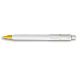 Stilolinea Baron ABS ballpoint pen, yellow (Plastic pen)