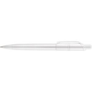 Stilolinea Ducal ballpen, white (Plastic pen)