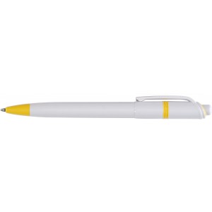 Stilolinea Ducal ballpen, yellow (Plastic pen)