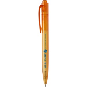 Thalaasa ocean-bound plastic ballpoint pen, Orange (Plastic pen)