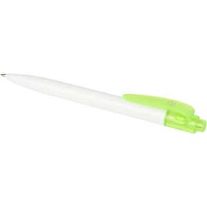 Thalaasa ocean-bound plastic ballpoint pen, Transparent gree (Plastic pen)