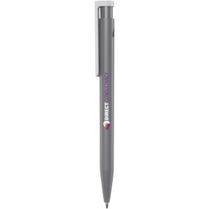 Unix recycled plastic ballpoint pen, Grey (Plastic pen)