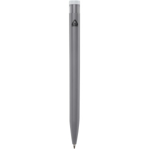 Unix recycled plastic ballpoint pen, Grey (Plastic pen)