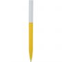 Unix recycled plastic ballpoint pen, Yellow