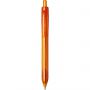 Vancouver recycled PET ballpoint pen, Transparent Orange