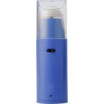 Plastic portable electronic fan, cobalt blue (3322-23)