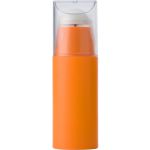 Plastic portable electronic fan, Orange (3322-07)