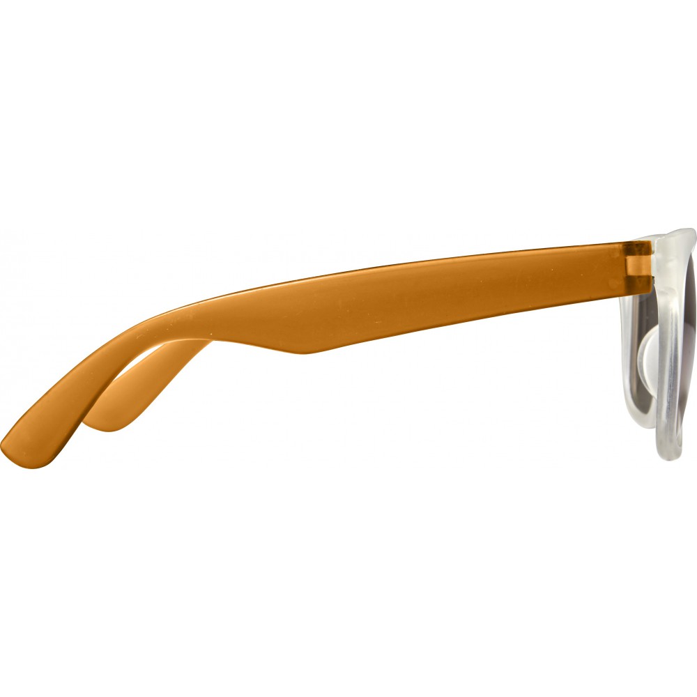 orange plastic sunglasses