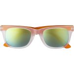 Plastic sunglasses with UV400 protection, orange (7826-07)