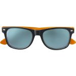 Plastic sunglasses with UV400 protection, orange (7889-07)