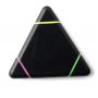 Plastic triangular text marker.