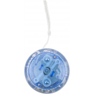 Plastic yo yo. Esmeralda, cobalt blue (Games)