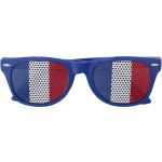 Plexiglass sunglasses with country flag Lexi, blue/white/red