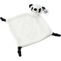 Plush cloth Ameila, black/white