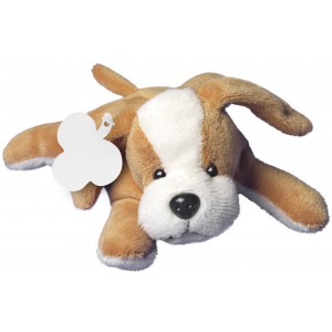 Plush dog Finnian, brown (Games)