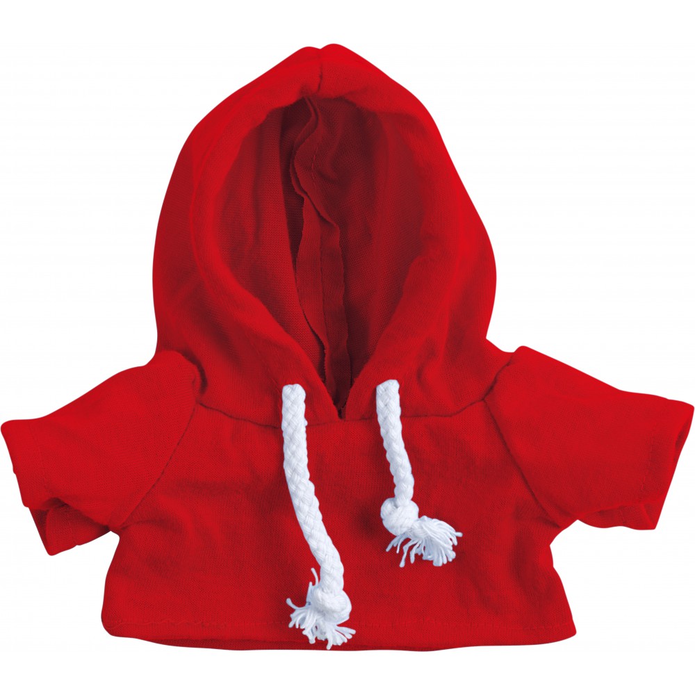 red teddy hoodie