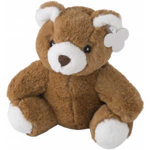 Plush teddy bear Alessandro, brown