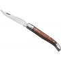 Steel and wood pocket knife Lisandro, brown