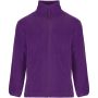 Artic men's full zip fleece jacket, Purple
