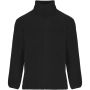 Artic men's full zip fleece jacket, Solid black