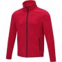 Elevate Zelus men's fleece jacket, Red