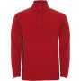 Himalaya men's quarter zip fleece jacket, Red