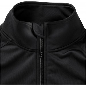 Mani power fleece full zip ladies jacket, solid black (Polar pullovers)