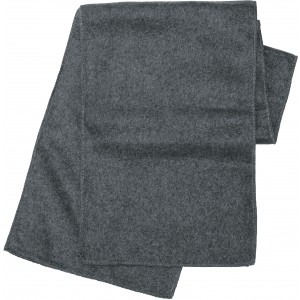 Polyester fleece (200 gr/m2) scarf Maddison, grey