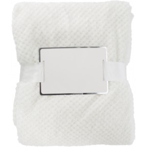 Fleece (230 gr/m2) blanket Nikolai, beige